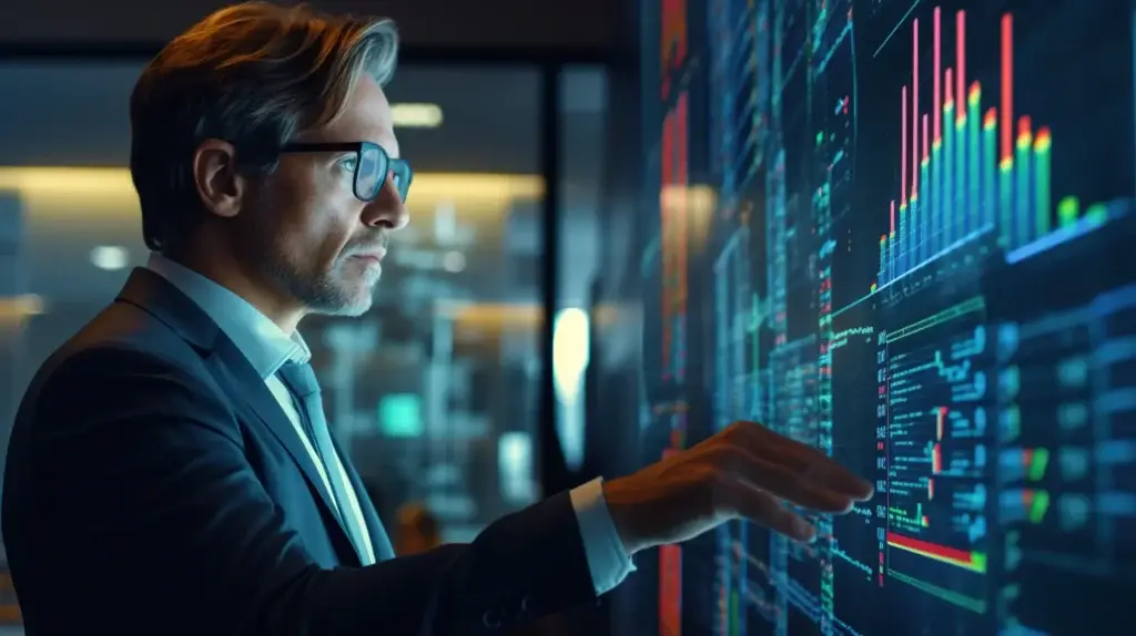 formal person using an ai app